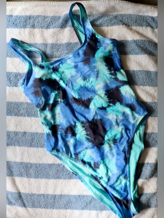 aerie Other - aerie Blue Tie-Dye One-Piece Swimsuit